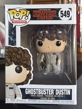 VAULTED Funko Pop Stranger Things: GHOSTBUSTER DUSTIN #549 w/Protector picture