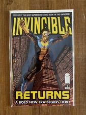 INVINCIBLE RETURNS #1 FIRST PRINT - 1ST GRAND REGENT THRAGG picture