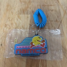 Vintage Namco Cybertainment Pac-Man Keychain NOS Sealed Fun rafters 1990s 2000s picture