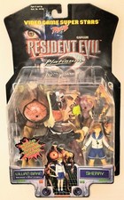 NIP Toy Biz Resident Evil 2 PLATINUM WILLIAM BIRKIN & SHERRY SEALED RARE NRFP picture