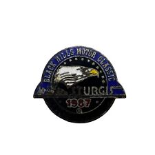 Rare Vtg 1987 Sturgis Black Hill motor classic Rally 2nd Year Collectible pin picture