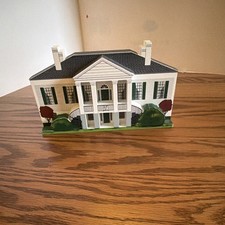shelia's  design wooden sitting Dickey House Stone Mountain Park GA 1996 Signed picture