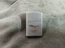 Vintage 1987 Zippo Lighter U.S.S GUAM - LPH-8 picture