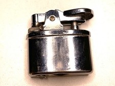 Vintage Japan Chrome Butane Gas Pipe Lighter Lift Arm 1960s 1970s picture