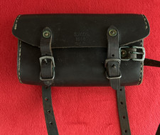 WWI Carrying Pouch Tool Case for Oil Cans Ammo 1918 Browning MG Leather WW1 picture