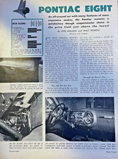 Road Test 1953 Pontiac Eight Automobile picture