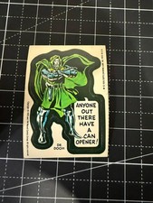 Vintage 1976 Topps Marvel Comic Book Heroes Sticker  - Doctor Doom picture