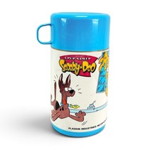A Pup Named Scooby Doo Thermos Aladdin 1988 Vintage GRAIL picture