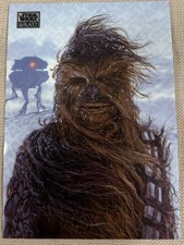 Topps Star Wars Galaxy Chewbacca on Hoth LogoFractor Serial 41/77 picture