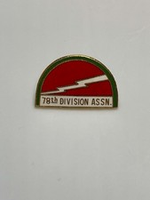 Original WW1 US Army 78th Division Veterans Pin picture
