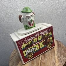 Vintage l 70s 1972 Nabisco Novelty Kitsch Barnum’s Animals Crackers Cookie Jar picture