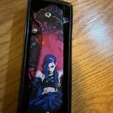 Jinx arcane League Of Legends Spring Assisted Open Pocket  Knife 8” picture