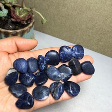 18pcs Natural sodalite semi-precious Stone Crystal specimens 69g A3179 picture