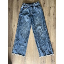 Judy Blue Wilhelmina High Waist Baggy Wide Leg Jeans Medium Wash Size 5 / 27 picture