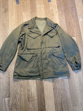 DEADSTOCK US Army M-1943 M43 Field Jacket Size 40R WWII Olive Drab Original picture