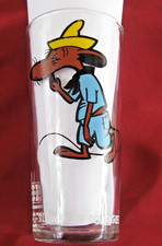 Slow Poke Rodriguez Pepsi Warner Bros. Glass 1973 WHITE LETTERS picture