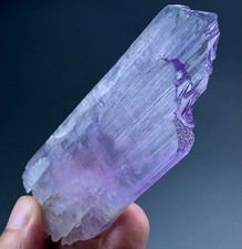 472 Ct Natural Kunzite Crystal From Afghanistan Gemmy Pink picture