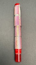 Laban Carnival and Sterling Silver Rollerball Pen Pink - grip not original picture