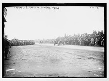 Photo:Thomas Knox Vanderbilt Cup Auto Race 1904 Crowd Roadster Racecourse picture