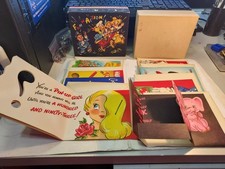 8 VTG 40s-50s Fun 'n' Action-All Occasion Comic Assortment Pop-Up Greeting Cards picture
