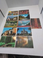 Vintage Lot Of 10 Redwood Coast Postcards 1985-1984.  Lot #1 picture