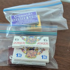 VTG 1970s/1980s Headshop Lot - Joker Papers, EZ Wider, Chowards, Ricola picture