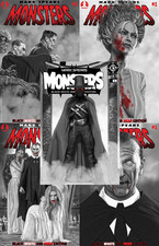 MARK SPEARS MONSTERS #1 Black White & Dead Edition A-E & Metal F Absolute Batman picture