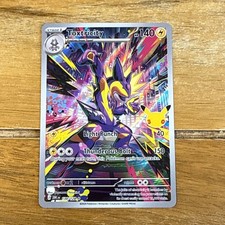 Toxtricity 134/128 - 30th Celebration - Illustration Rare - Pokemon TCG Card picture