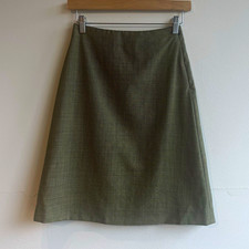 90s/Y2K Alexander McQueen Houndstooth Wool Skirt picture