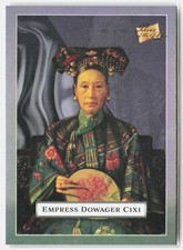 2026 Pieces of the Past Premium #293 Empress Dowager Cixi Silver Foil 1/1 picture