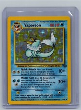 (NM) Vaporeon 12/64 Holo - Pokemon Jungle picture
