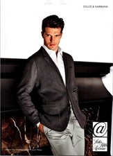 2012 • DOLCE & GABBANA Print Ad • Fashion Mens Gay Blazer 2000s Style GA.36 picture