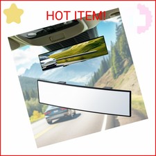 BOOMIBOO Rear View Mirror, Interior Clip-on Wide Angle Panoramic Rear Mirrors, U picture