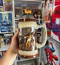 Vintage 1998 Mule Deer Beer Stein picture