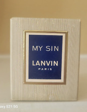 NEW Vintage MY SIN Lanvin Perfume PARIS FRANCE #68 1/4 OZ picture