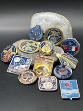Soviet Vintage Set Of Badges Astronomic Theme Cosmos Pin USSR picture