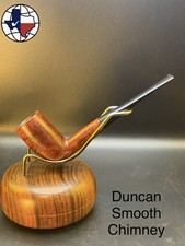 Vintage Duncan Smooth Chimney Tobacco Pipe picture