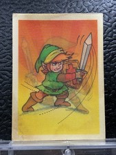 1988 Nintendo Ralston The Legend of Zelda Link Magic Motion Lenticular card Rare picture