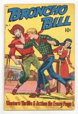 Broncho Bill #9 GD/VG 3.0 1948 picture