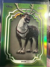 2024 Topps Chrome Disney Sven #157 Lime Green /99 picture