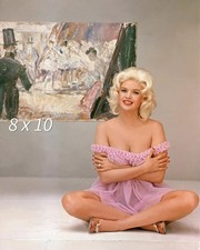 Vintage iconic actress glamour photo 1950s 8x10 Jayne Mansfield picture