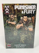 Punisher & Fury MAX Omnibus by Garth Ennis JACEN BURROWS DM COVER Marvel HC picture