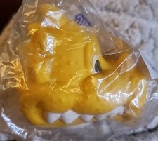 Vintage 1992 Heinz Ore-Ida Yellow Dino-Pour Dinosaur Ketchup Topper New In Pack picture