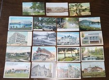 Large Estate Find 19 Antique US Postcards Early Postmarks And Stamps All Offers  picture