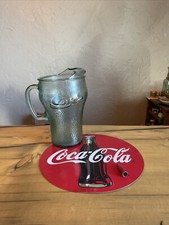 Vintage Coca-Cola Lot - Pitcher, Sign, And Rare Pencil Sharpener picture