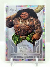 2023 Topps Chrome Disney 100 Years Maui Diamond Refractor 70/100 SP Moana picture