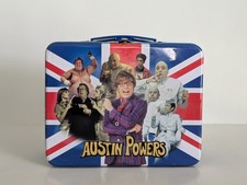 Vintage Y2K 2002 Austin Powers Metal Lunchbox Spy Who Man Of Mystery Goldmember picture