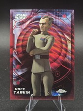 2026 Topps Chrome Star Wars Moff Tarkin Red #1/5 picture