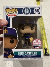 Funko Pop Seattle Mariners Luis Castillo #58 T-mobile Park Excl w/ Damaged Box picture
