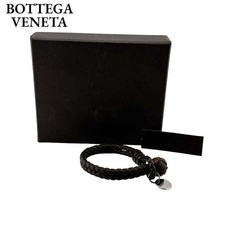 Bottega Veneta Intrecciato Leather Bracelet Unisex Authentic Boxed picture